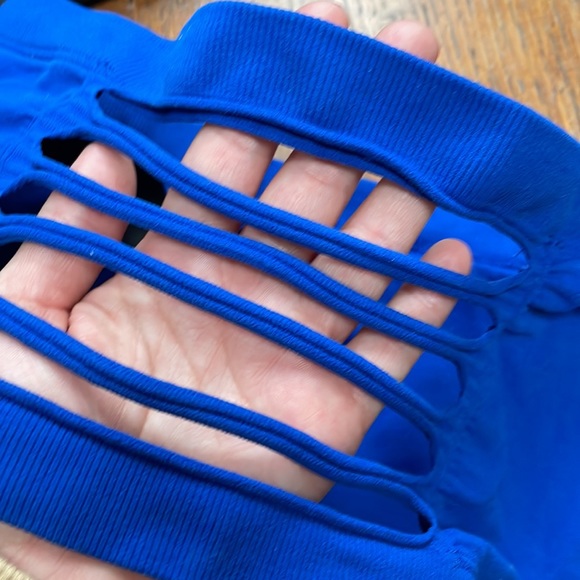 Guess Blue Bralette/Tube Top - Picture 3 of 4